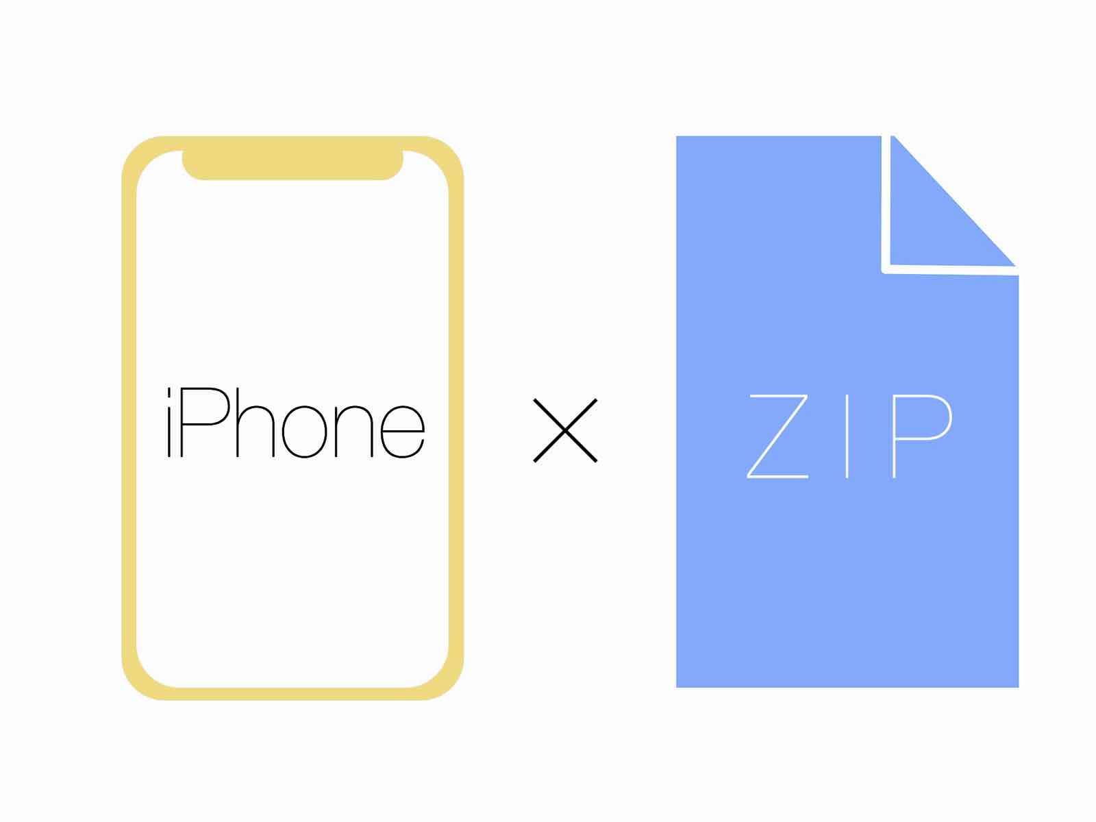 Iphone Zip アイフォンでもジップファイルを解凍 作成する方法 Kunyotsu Log